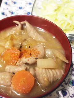 電子圧力鍋★1時間半でホロホロ節約もつ煮-レシピのメイン写真