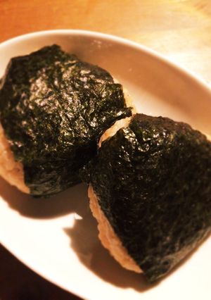 揚げ玉チーズおにぎり♡-レシピのメイン写真