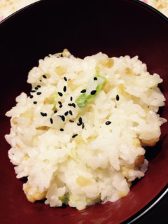 鍋キューブで!たぬきごはん-レシピのメイン写真