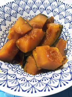 圧力鍋でホクホクかぼちゃの煮物-レシピのメイン写真