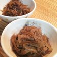 ごぼうと牛バラ肉のしぐれ煮