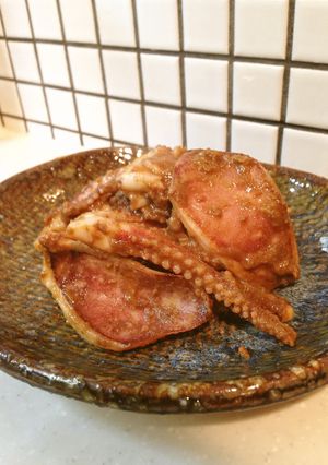 いか☆簡単バターガーリックいかわた焼き-レシピのメイン写真