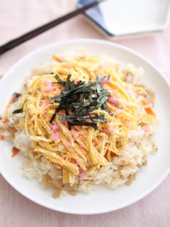 家庭の味。田舎風ちらしずし-レシピのメイン写真
