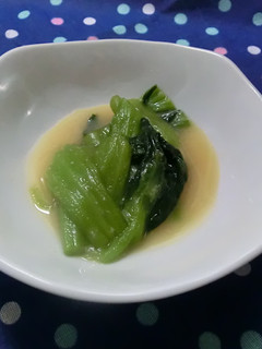 酢味噌 ~青梗菜~-レシピのメイン写真