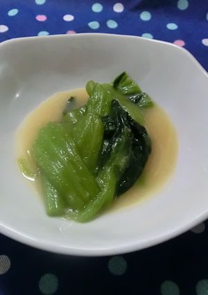 酢味噌　～青梗菜～-レシピのメイン写真