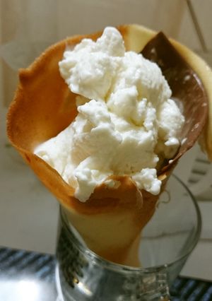 スライス生チョコソフトクリーム-レシピのメイン写真