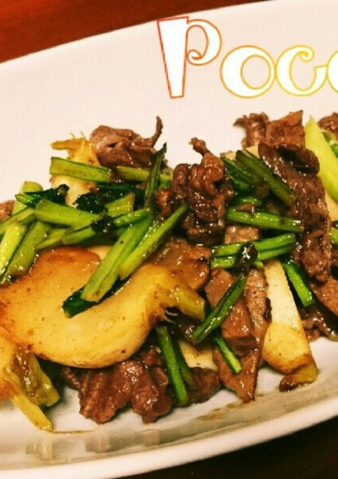 かぶと牛肉のオイスターソース炒め-レシピのメイン写真