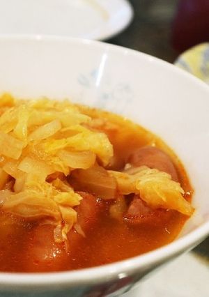 ミネストローネ風スープ-レシピのメイン写真