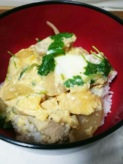 簡単!フライパンで懐かしい親子丼!-レシピのメイン写真