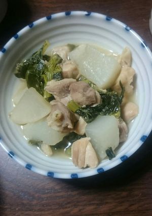 大根と鶏肉の煮物-レシピのメイン写真