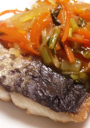◎ぽん酢で簡単!ゆず香る野菜あんかけ◎-レシピのメイン写真