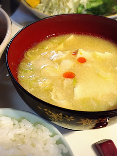 崩し豆腐のかき玉ゴマ味噌スープ-レシピのメイン写真