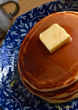もっちりパンケーキ-レシピのメイン写真
