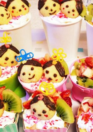 ひな祭りケーキ-レシピのメイン写真