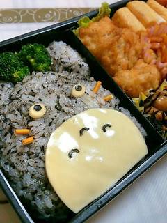 キャラ弁・トトロ♪-レシピのメイン写真