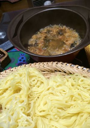 インスタント麺スーラーたんめんのつけ麺風-レシピのメイン写真