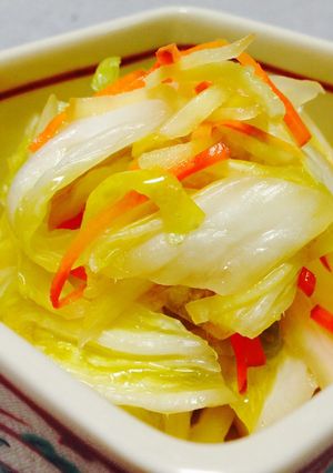 酢っぱり爽やか‼︎ 白菜の浅漬け-レシピのメイン写真