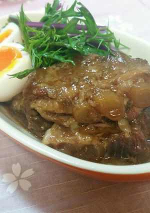 お鍋でコトコト*とろとろ豚軟骨煮-レシピのメイン写真