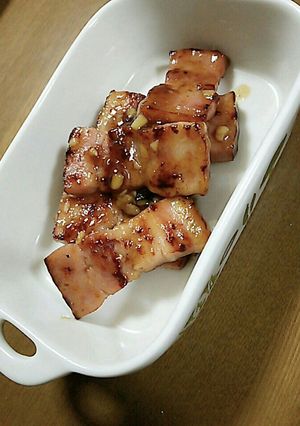簡単ベーコンガーリック-レシピのメイン写真