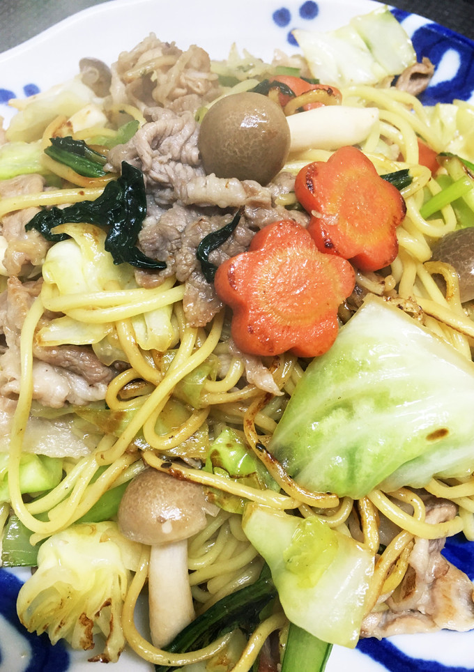 中華風？塩やきそば！-レシピのメイン写真