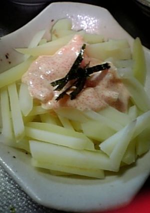 ほくほく新ジャガ マヨっタラソース -レシピのメイン写真