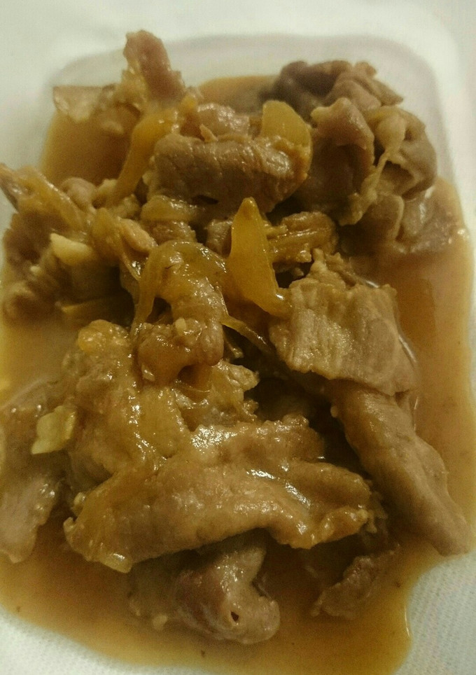 新玉ねぎと豚肉の醤油いため♪-レシピのメイン写真