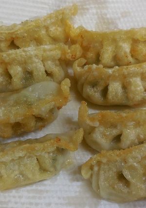 揚げ餃子(ｴｷｻｲﾄorﾃﾞﾝｼﾞｬ)-レシピのメイン写真