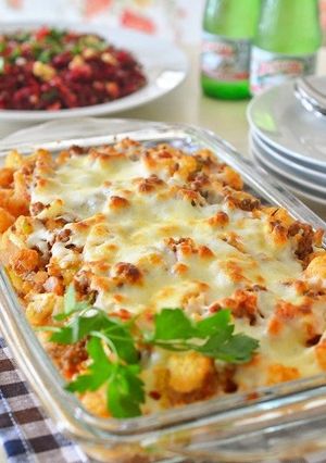 トルコ料理☆カリフラワーのムサカ-レシピのメイン写真
