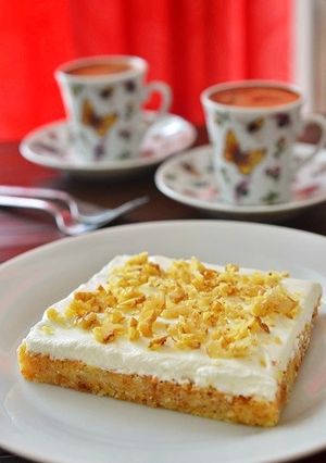 トルコのお菓子☆パン粉のケーキ-レシピのメイン写真
