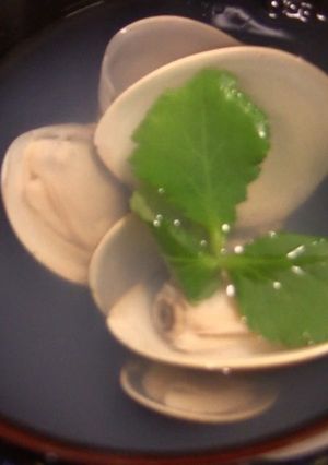 ひな祭りに！蛤や浅利の潮汁♪-レシピのメイン写真