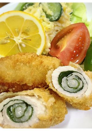 簡単！豚ロース☆薄切り☆シソ巻きフライ-レシピのメイン写真