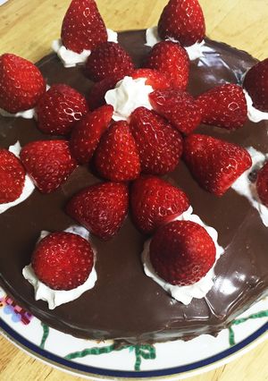 簡単!ひな祭りチョコケーキ-レシピのメイン写真