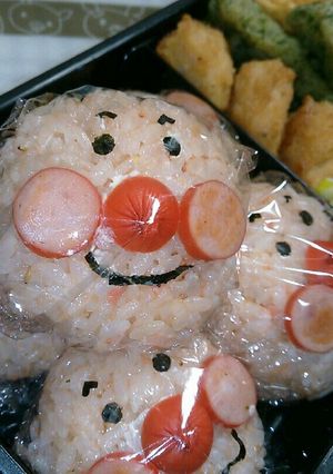 キャラ弁・アンパンマン♪-レシピのメイン写真