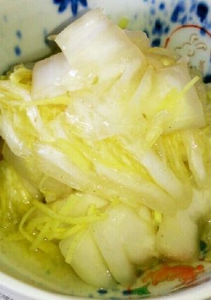 柚子と生姜香る☆白菜の浅漬け-レシピのメイン写真