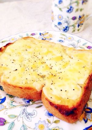 朝パンに♪チーズたっぷり♪チーズトースト-レシピのメイン写真