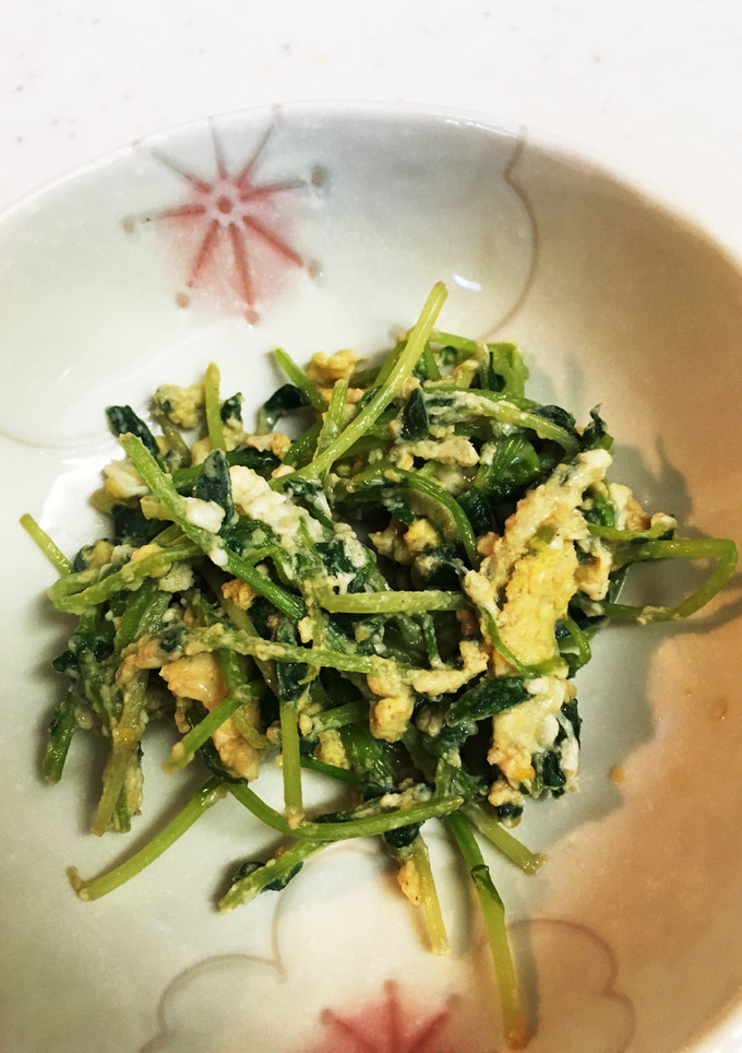 ♪簡単豆苗のたまごとじ♪-レシピのメイン写真