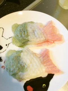 ひし餅たい焼き-レシピのメイン写真