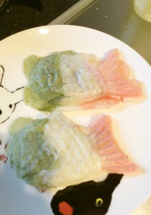 ひし餅たい焼き-レシピのメイン写真