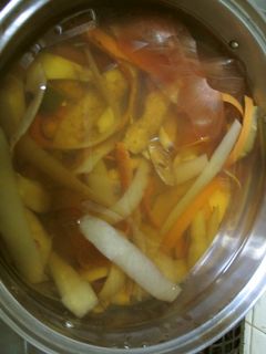 野菜のくずで、とった出汁-レシピのメイン写真