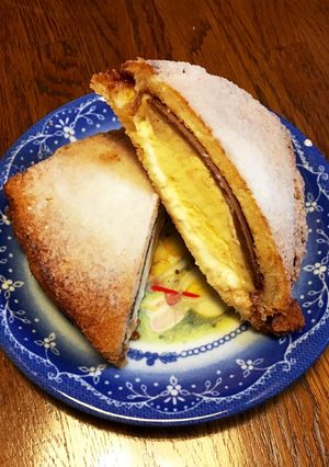 アイス包み揚げ（チョコバナナ風♪）-レシピのメイン写真
