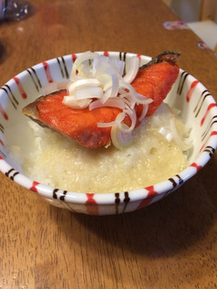 ごぼう風味のシャケとろろご飯-レシピのメイン写真