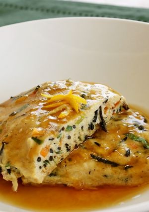 ヘルシー♪♪豆腐とツナのゆずハンバーグ-レシピのメイン写真