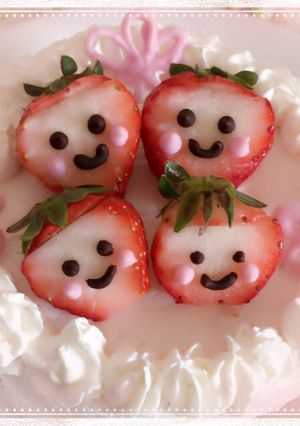 簡単すぎる♡イチゴスペシャルなケーキ-レシピのメイン写真