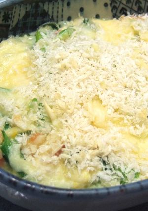 コーンクリーム缶で✿ほうれん草グラタン-レシピのメイン写真