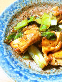 にんにくが効いた鶏もも肉の甘味噌ねぎ炒め-レシピのメイン写真