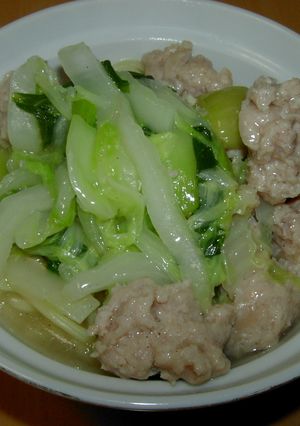 ○とろ～り白菜＆鶏団子の和風ラーメン○-レシピのメイン写真