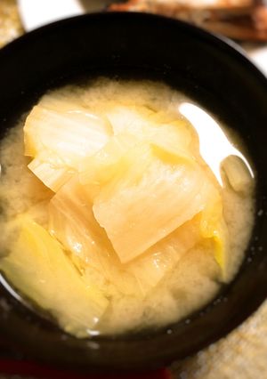 白菜とカブの白味噌スープ-レシピのメイン写真