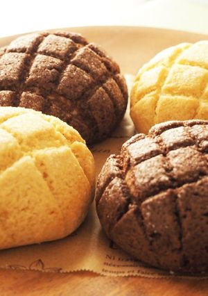 食べごたえ大満足♪メロンパン-レシピのメイン写真