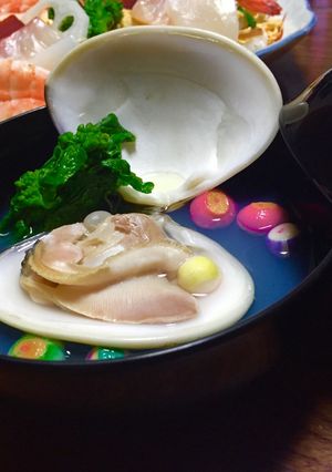 ひな祭り 大きな蛤の潮汁-レシピのメイン写真