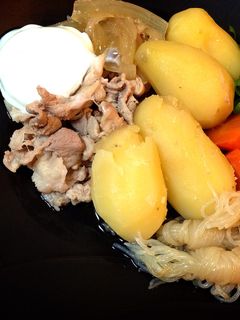 週末に簡単♬肉じゃが〜2日目の和風カレー-レシピのメイン写真